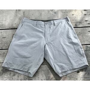 Men's Mountain and Isles Gray Quick Dry Shorts Sz 34 Pockets 9" Inseam